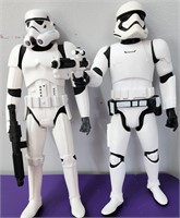 2 Star Wars Black Storm Troopers