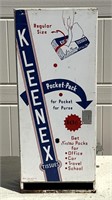 Antique Kleenex $.10 vending machine 13x7x30 -