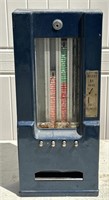 Antique one cent vending gum machine - tested