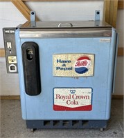 Antique ideal Pepsi Cola slider soda vending