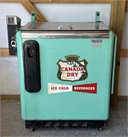 Antique Canada dry ideal slider vending machine
