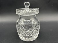 Waterford Crystal Biscuit Barrel, Marked