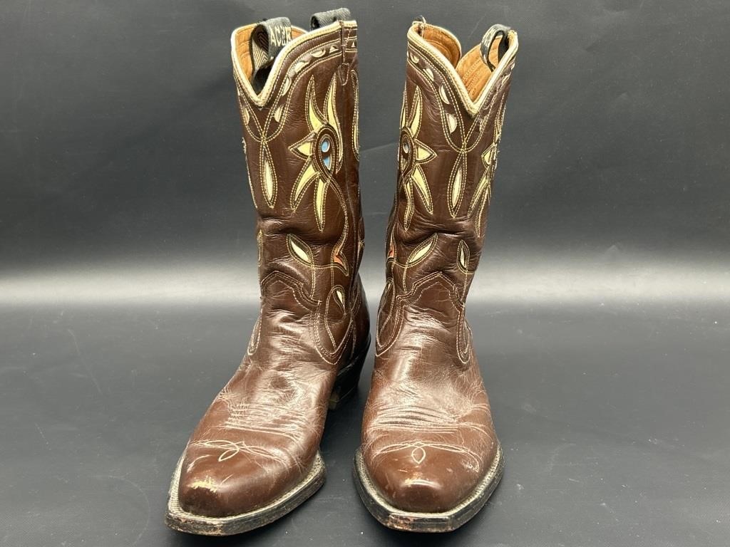 Acme Ladies Western / Cowboy Boots, Size 6.5d