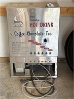 Coffee, chocolate tea, hot drink self-serve water