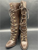 Michael Kors Ladies Lace-Up Boots, Size 7