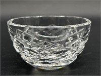 Waterford Crystal Mini Open Sugar Dish, Marked