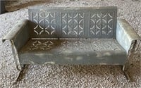 Antique metal glider -65 inches long