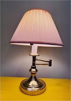 Brass Swivel Lamp 16" Tall