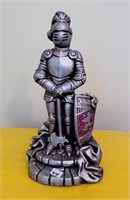 Ceramic Knight Statue 12" Tall