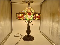 Tiffany Style Lead Stain Glass Table lamp