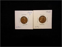 1958 US Wheat Pennies