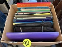 Hanging File Folders, Note Books & Misc.