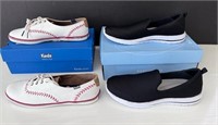 size 10, keds, easy spirit, 2 Pairs of New Shoes