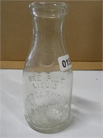 United Hagerstown Milk Bottle