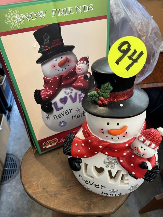 Cracker Barrel LED Snowman