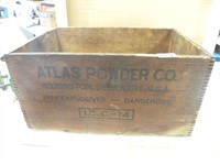 Atlas Powder wood Box