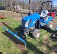 New Holland TZ25D Compact Tractor w/ Implements