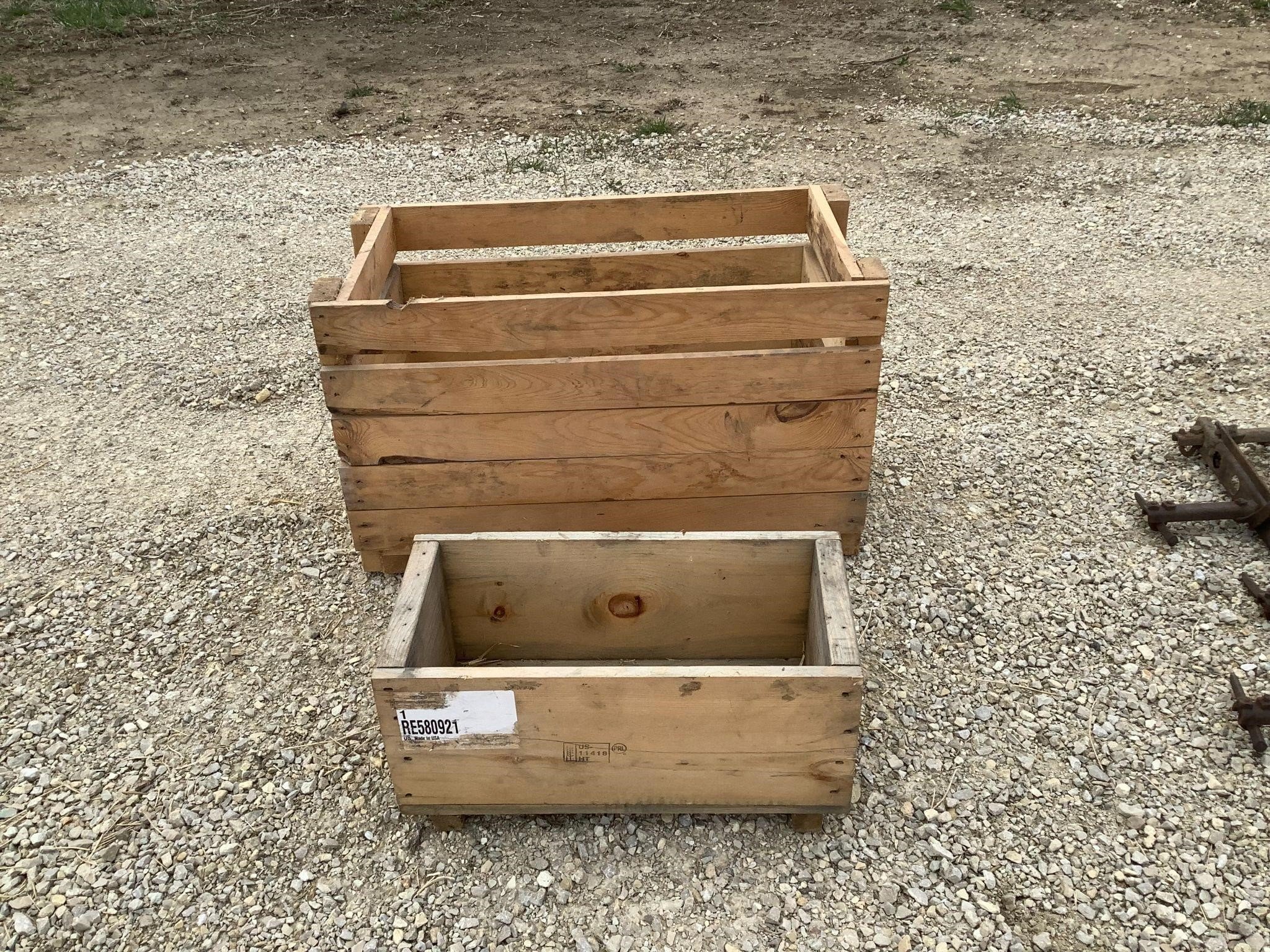 2 Planter Boxes/Crates