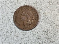 1897 Indian head cent