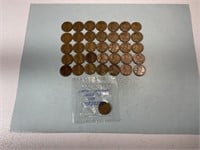 36 wheat cents