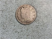 1907 Liberty head nickel