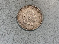 1965 Netherlands one gulden