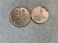 Two coins from Israel