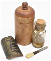Gold Paint in Original Wood Container