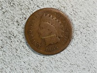 1865 Indian head cent