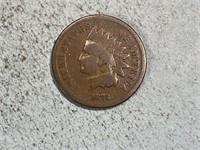 1873 Indian head cent