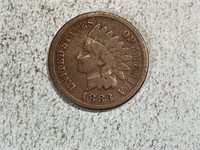 1883 Indian head cent