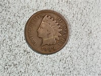1889 Indian head cent