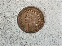 1891 Indian head cent
