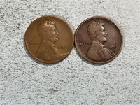 1911, 1911D Lincoln wheat cents