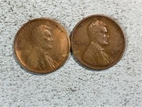 1910, 1910S Lincoln wheat cents