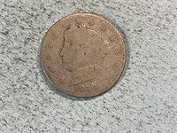 1890 Liberty head nickel