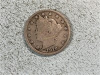 1910 Liberty head nickel
