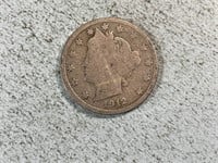 1912 Liberty head nickel