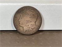 1896O Morgan silver dollar