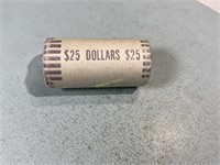 Roll of 1979D Susan B. Anthony dollars, 25 total