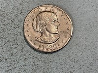 1980P Susan B. Anthony dollar