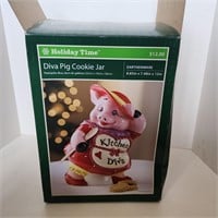 Diva Pig Cookie Jar