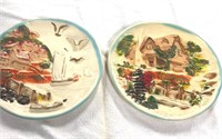 Pair of chalk plates