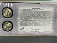 2007 PD Madison presidential dollars