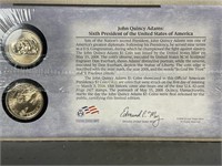 2008 PD John Q. Adams presidential dollars