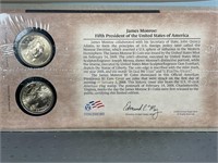 2008 PD Monroe presidential dollars