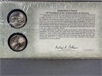 2011 PD Hayes presidential coins