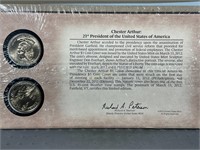 2012 PD Arthur presidential coins