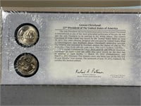 2012 PD Cleveland presidential coins, variety 1