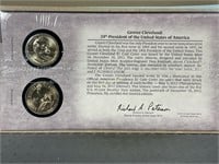 2012 PD Cleveland presidential coins, variety 2